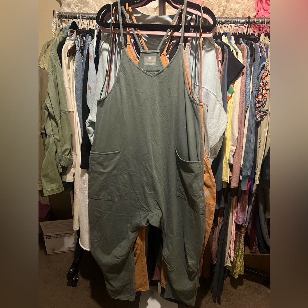 Free People Movement Hot Shot Onesie, Sea Grass, Various Sizes, NWOT - Picture 5 of 6